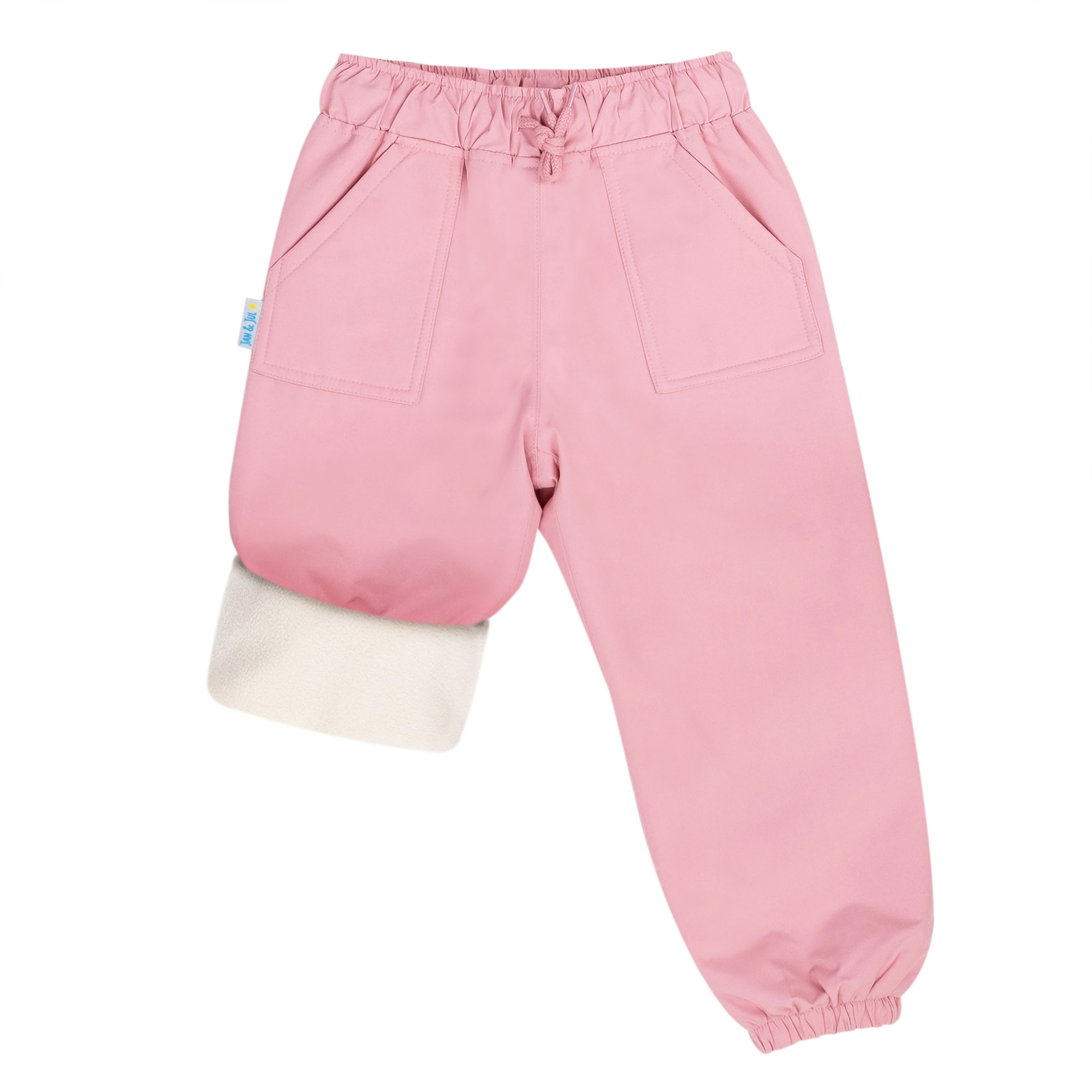 Dusty Pink   Cozy Dry Rain Pants Fleece Lined – Jan & Jul